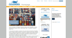 Desktop Screenshot of cassandra-project.eu